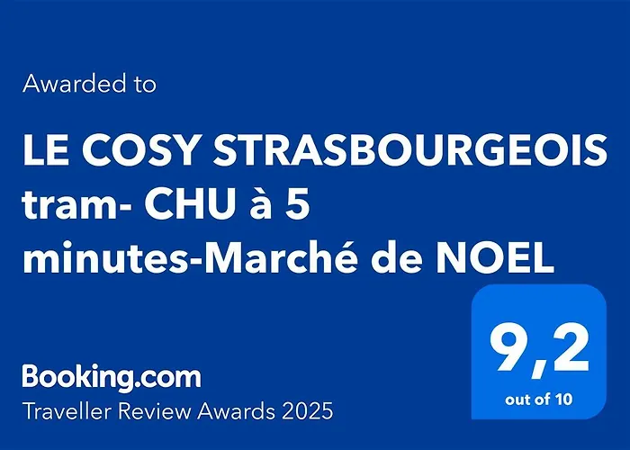 Appartement Le Cosy Strasbourgeois Tram à 2 Minutes Et Gare Ou Chu Hautepierre à 5 Minutes,parking Privatif Gratuit Strasbourg